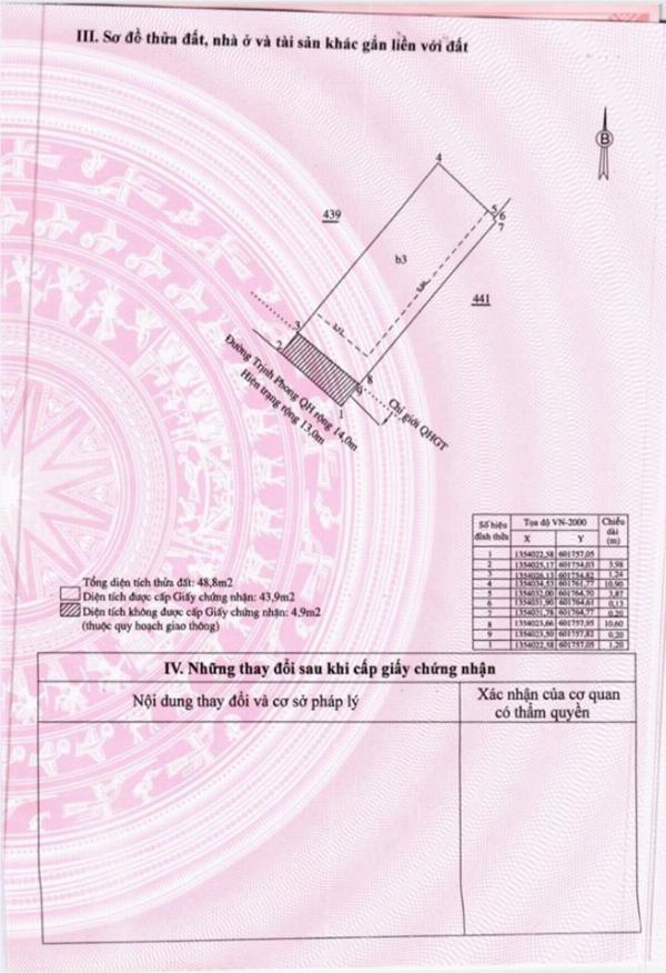 Phước Tiến - Bán nhà 3 tầng mặt tiền đường Trịnh Phong