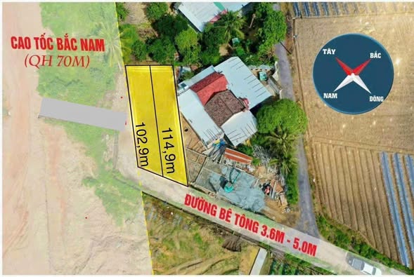 ST18 - Diên Khánh - Bán đất đường oto gần cao tốc Bắc Nam xã Suối Tiên