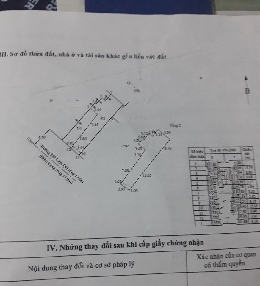 Phước Tiến - Bán nhà mặt tiền đẹp đường Mê Linh 