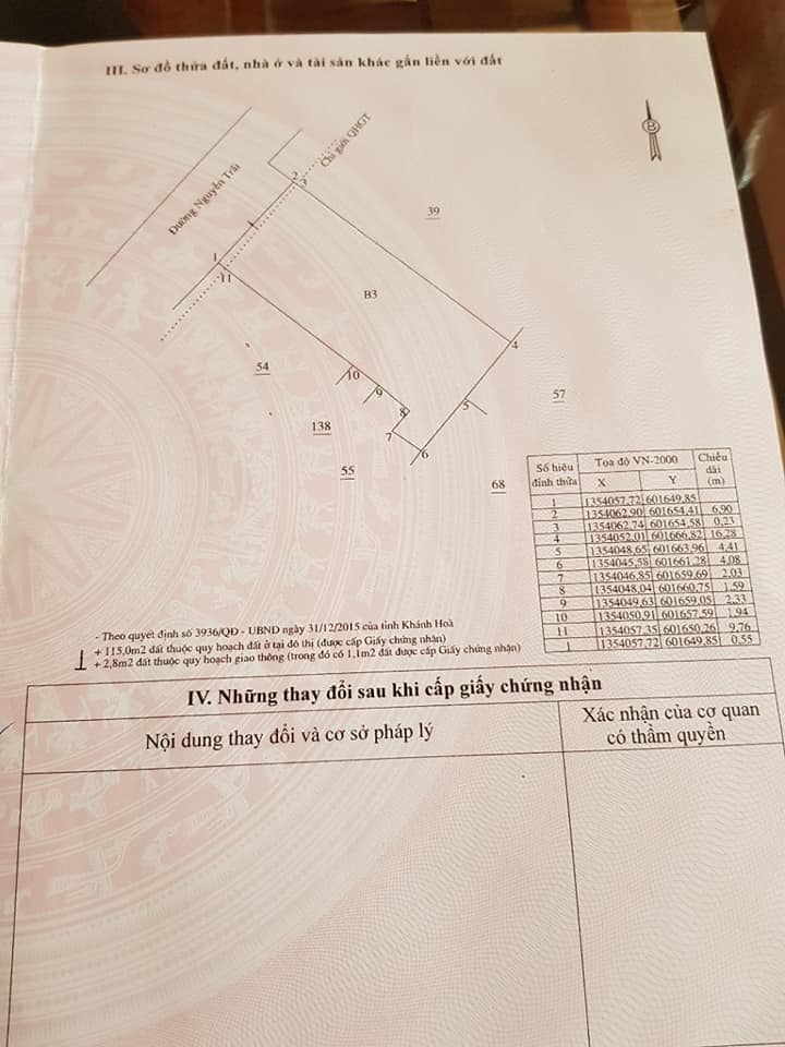 Phước Tiến - Bán nhà 3 tầng mặt tiền đường Nguyễn Trãi