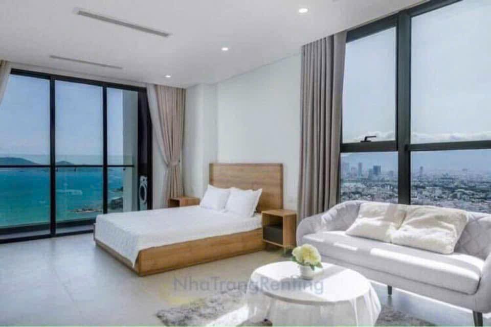 CHT567 - Vĩnh Hải - Cho thuê căn hộ tầng 37 view biển tòa Scenia Bay