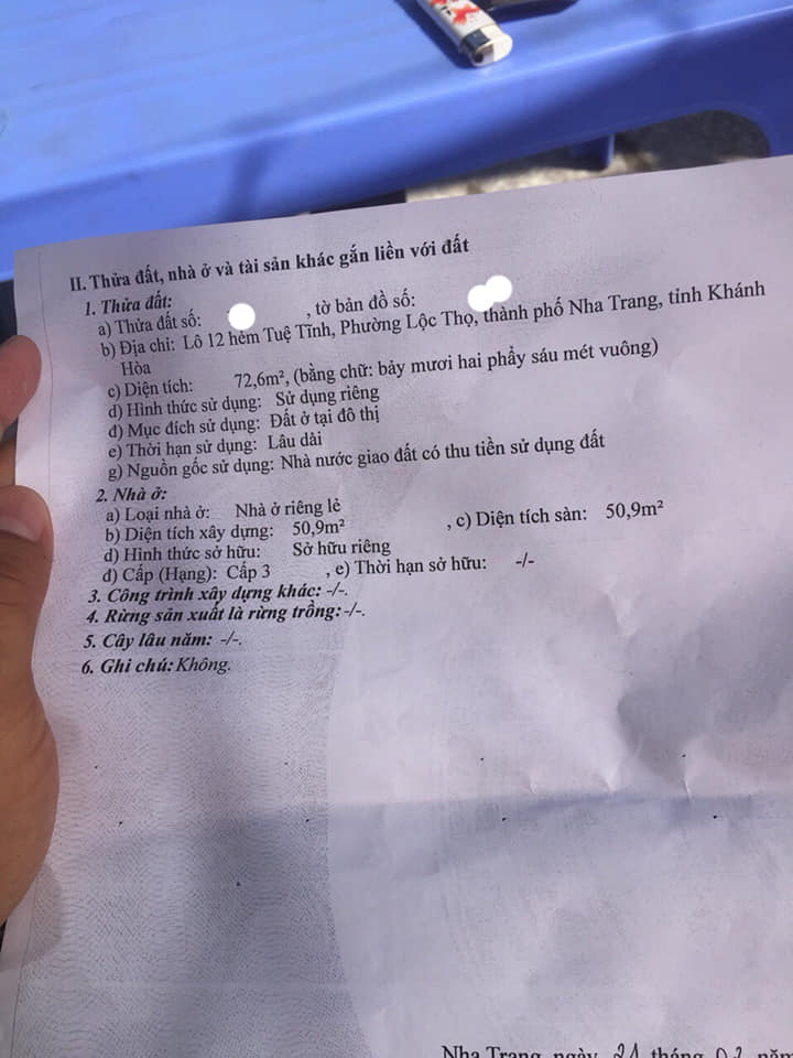 Lộc Thọ - Bán nhanh lô đất đẹp mặt tiền Nguyễn Thiện Thuật nối dài