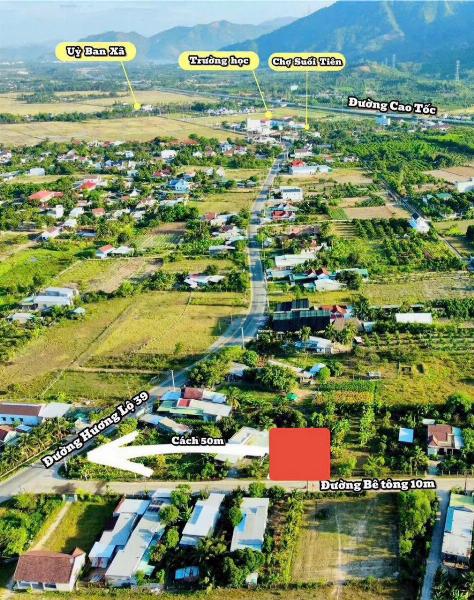 ST24 - Suối Hiệp - Bán đất mặt tiền đường Mỏ Đá (Suối Tiên cũ)