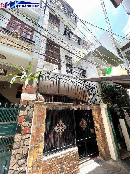 THUE1488 - Nha Trang - cho thuê nhà 4 tầng hẻm xe máy đường Nguyễn Thiện Thuật phố Tây